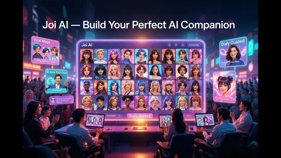 Miniatura del video de YouTube «Joi AI Review: The Boldest & Most Entertaining AI Character Chat Platform» (canal QUASA)