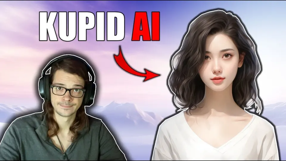 Miniatura del video de YouTube «The AI Girlfriend App to RULE them ALL... | Kupid AI» (canal Obscure Nerd)